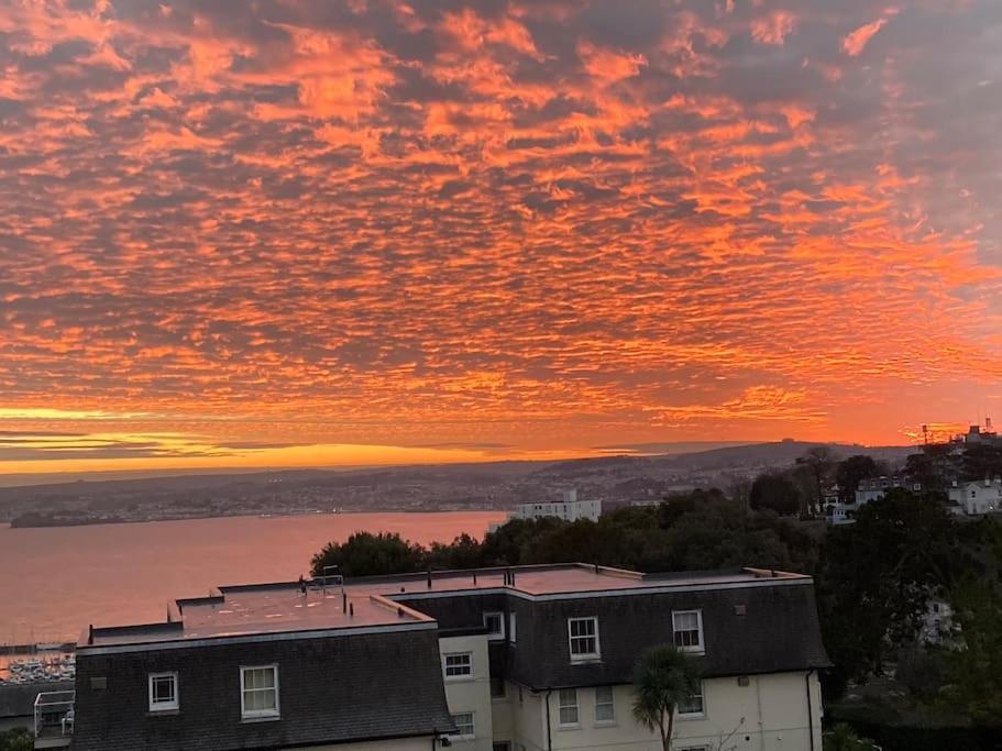 Number 7 Torquay Stunning Sea Views Appartement Buitenkant foto